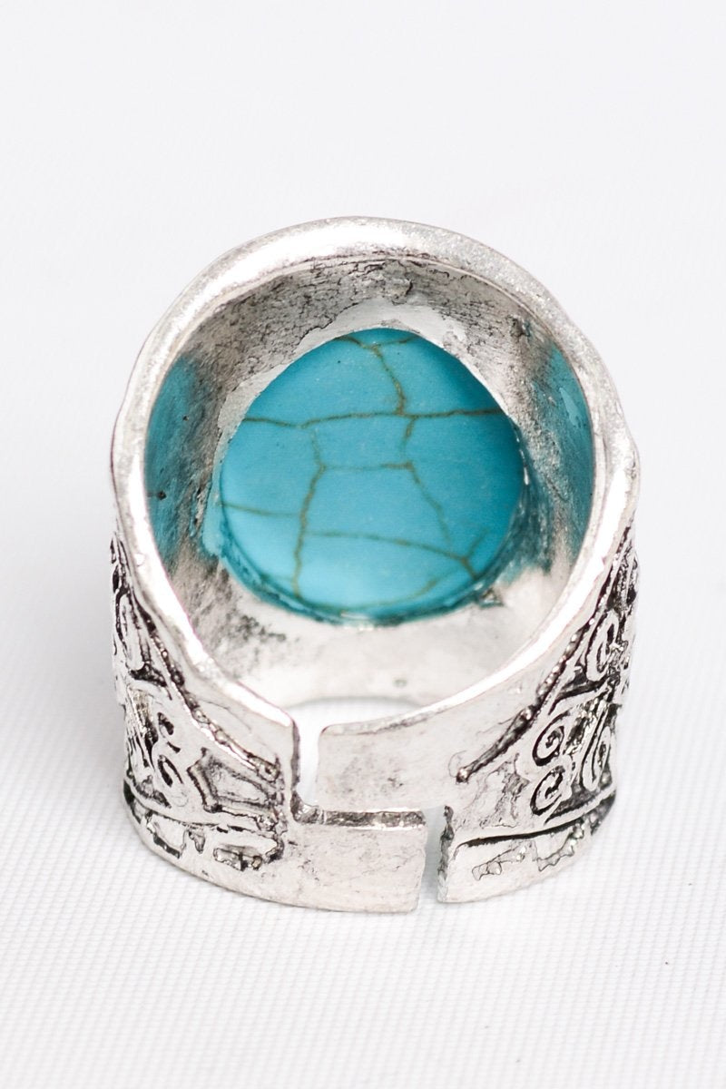 Robin's Egg Turquoise Ring - NeoKira Unlimited