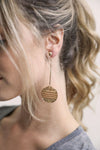 Roman Coin Earrings Earrings Leto Collection   