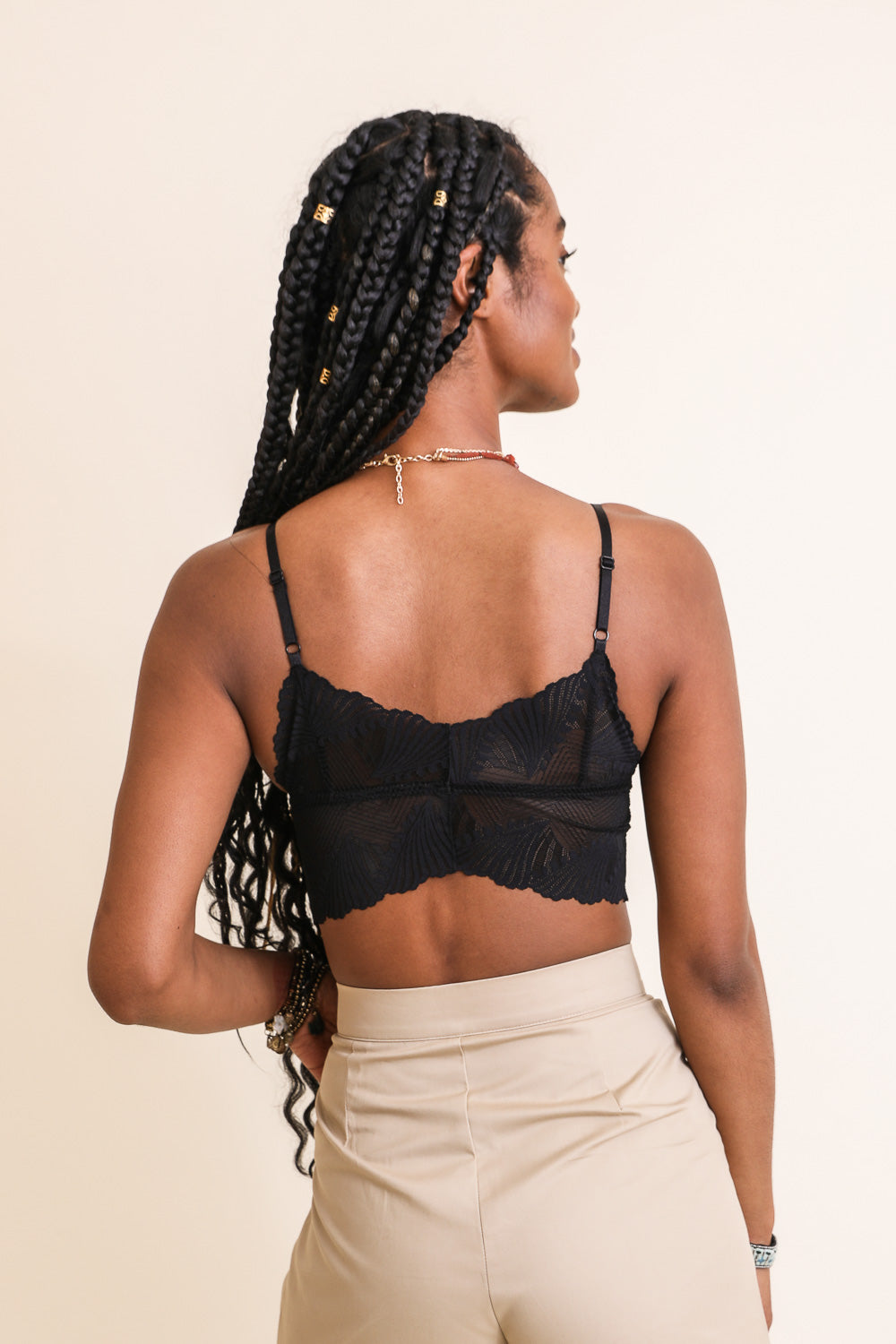 Romantic Lace Scallop Bralette - NeoKira Unlimited
