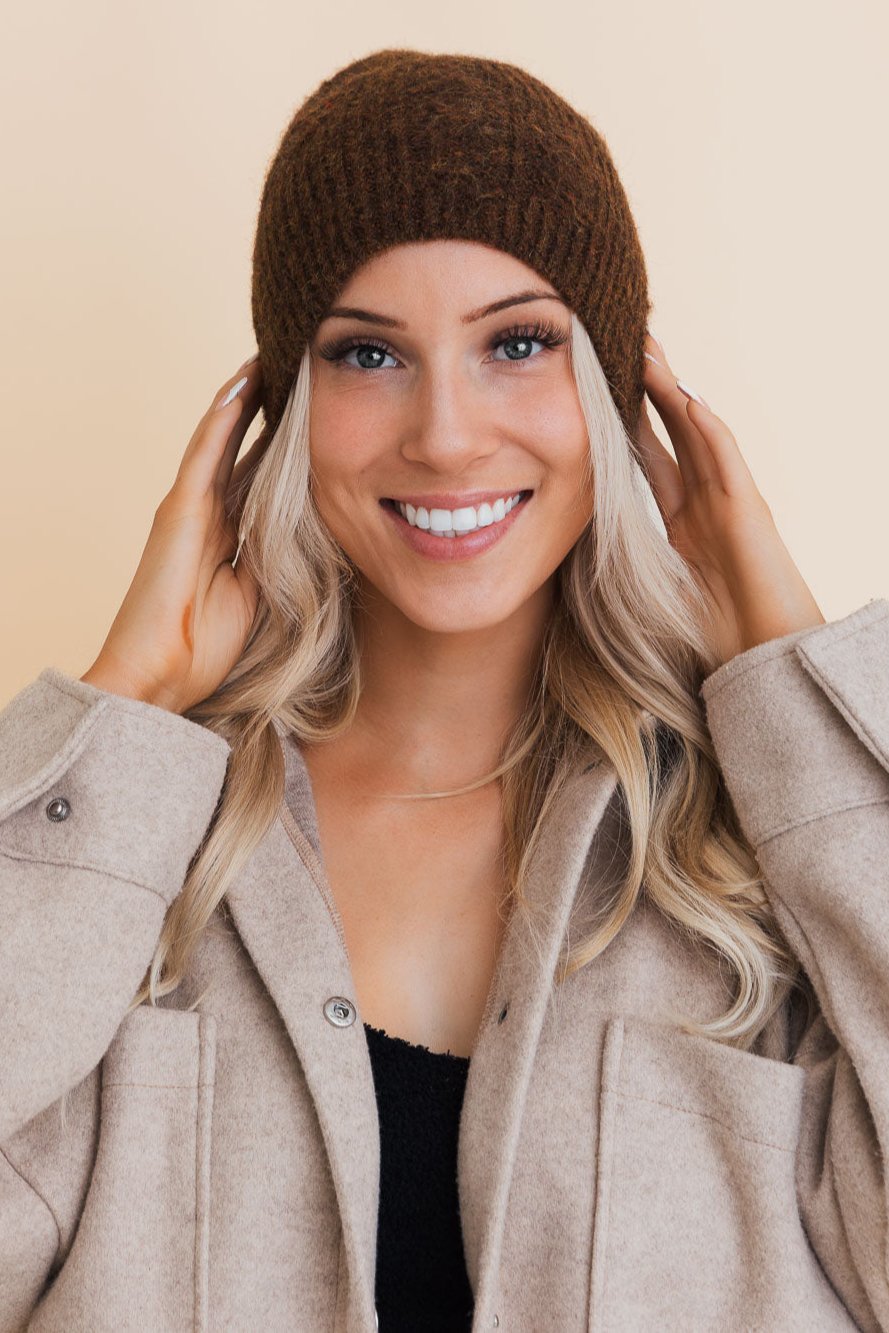 Rugged Edge Distressed Knit Beanie - NeoKira Unlimited