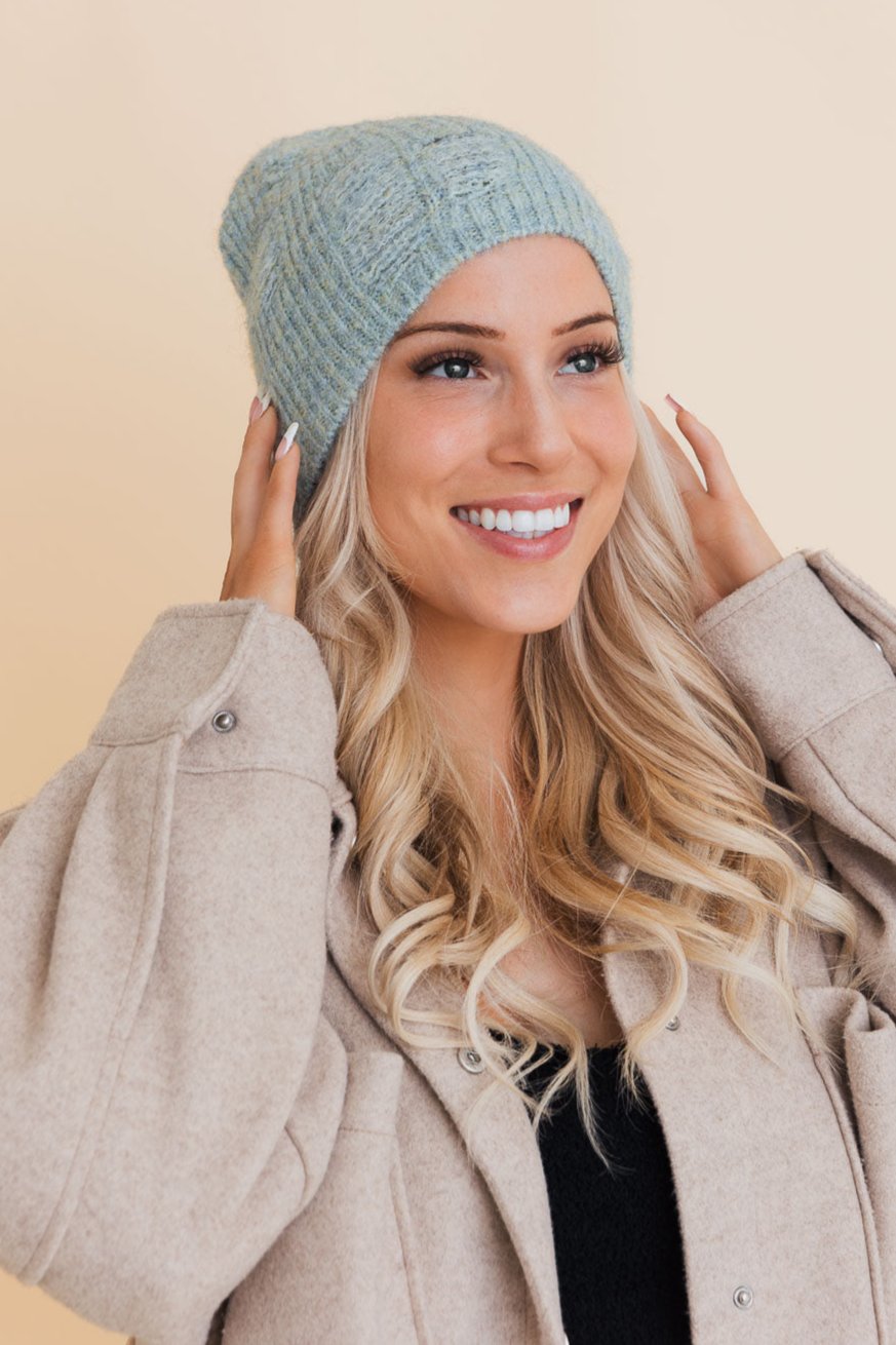 Rugged Edge Distressed Knit Beanie - NeoKira Unlimited