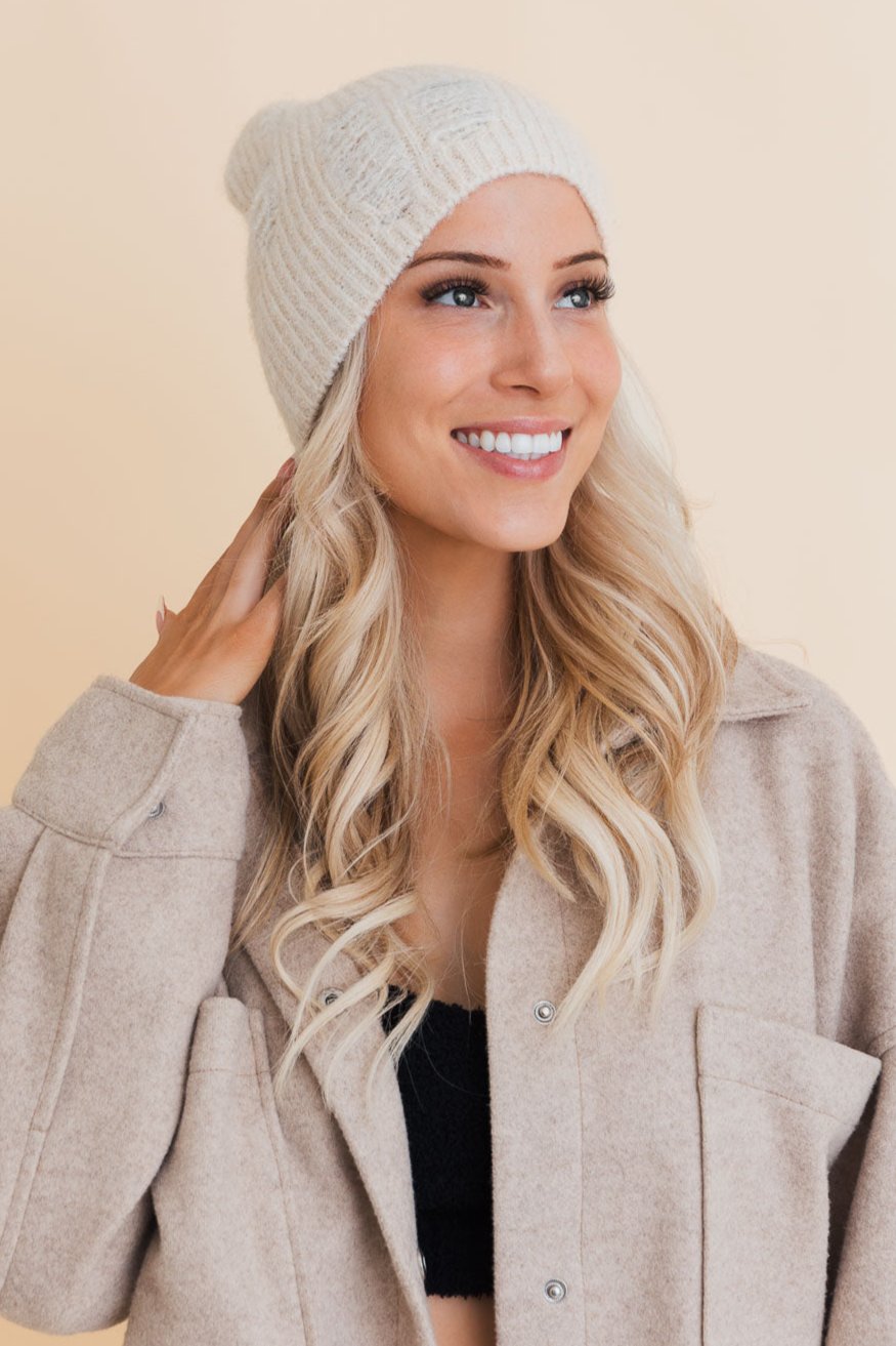 Rugged Edge Distressed Knit Beanie - NeoKira Unlimited