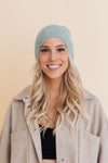 Rugged Edge Distressed Knit Beanie Beanies Leto Collection Mint  