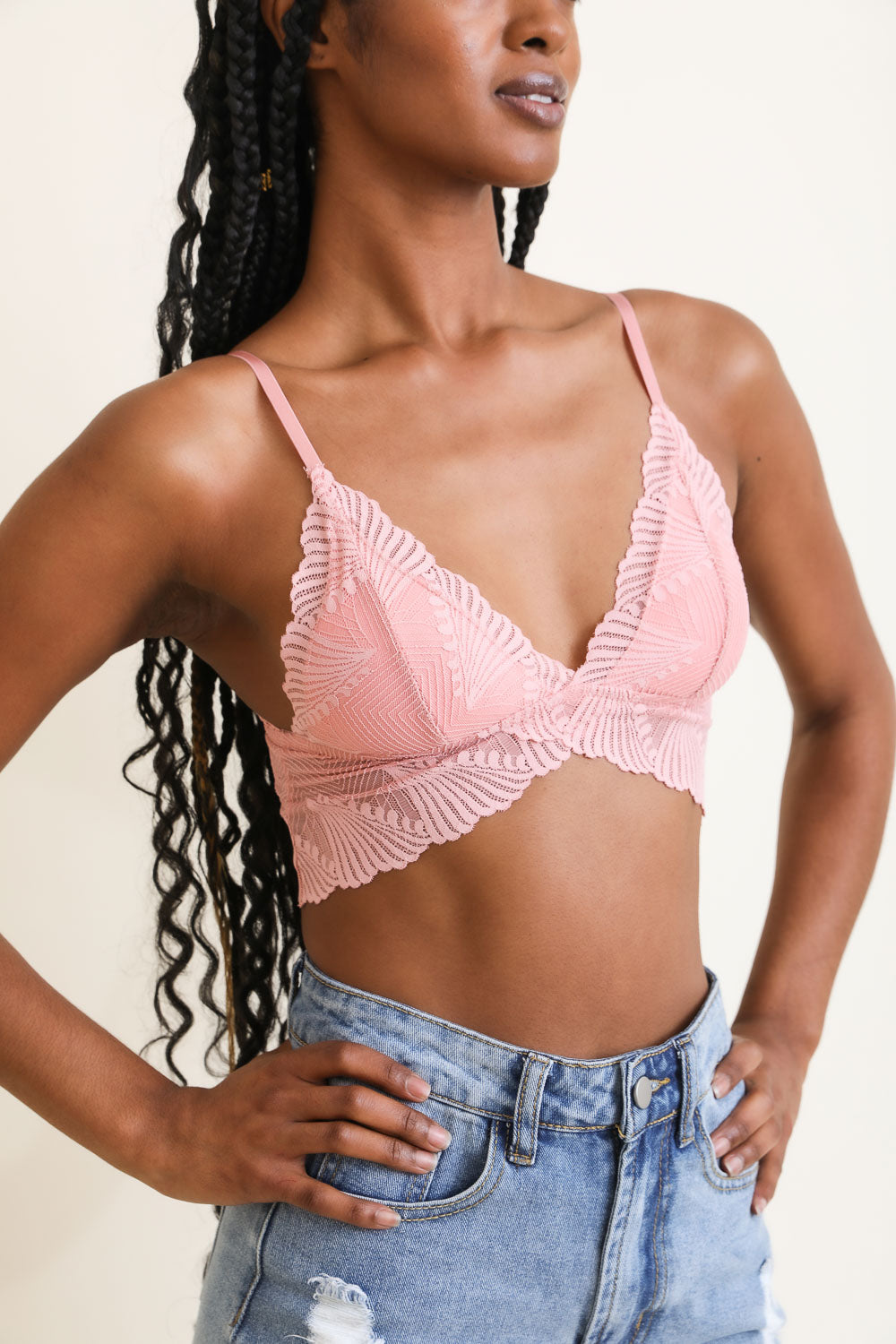 🦋 Fly Like a Butterfly Lace Bralette - Summer Love - NeoKira Unlimited