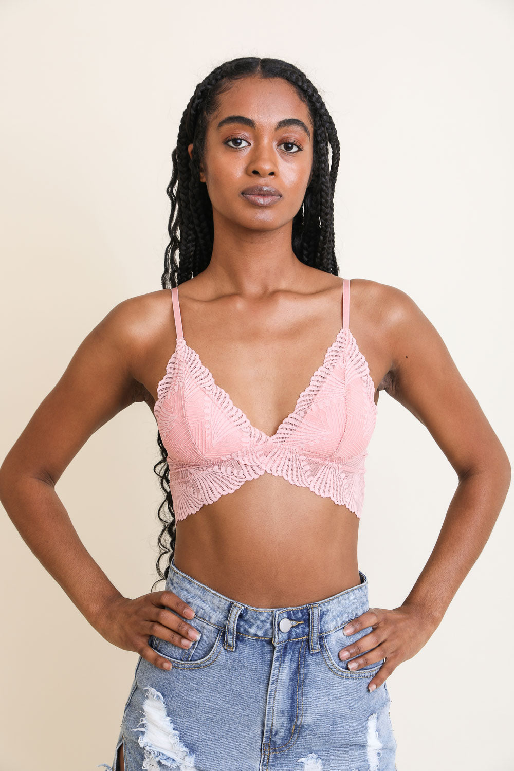 🦋 Fly Like a Butterfly Lace Bralette - Summer Love - NeoKira Unlimited