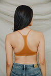 Seamless Lace Up Racerback Bralette Bralette Leto Collection   