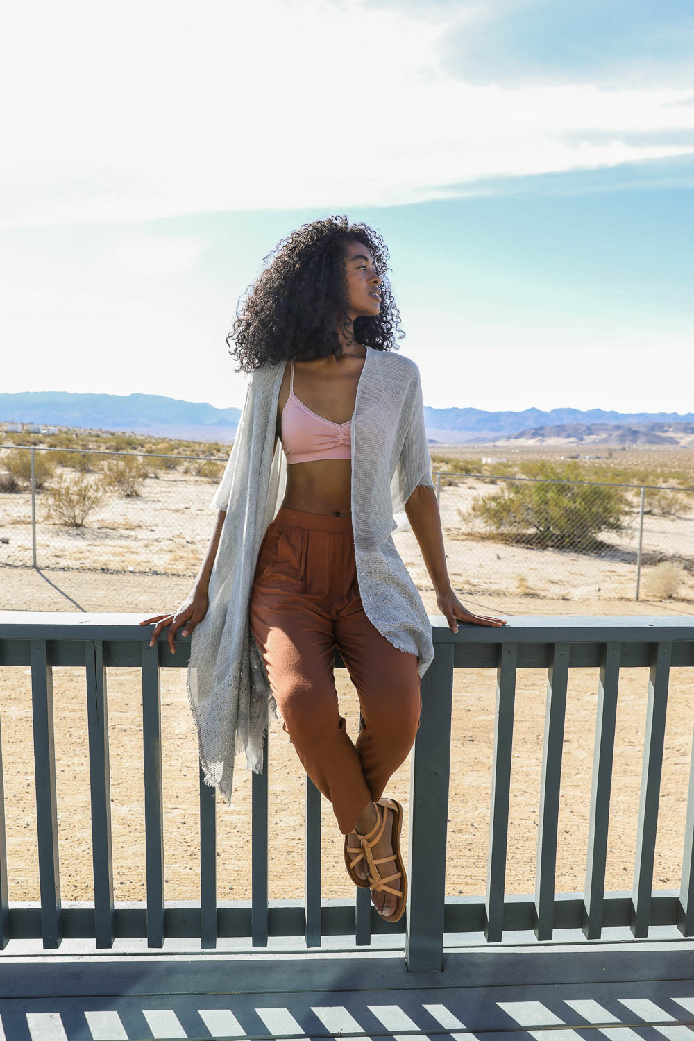 Sequin Frayed Kimono - NeoKira Unlimited