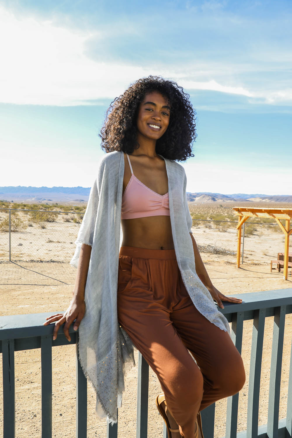 Sequin Frayed Kimono - NeoKira Unlimited