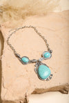 Serenity Turquoise Necklace Necklaces Leto Collection   