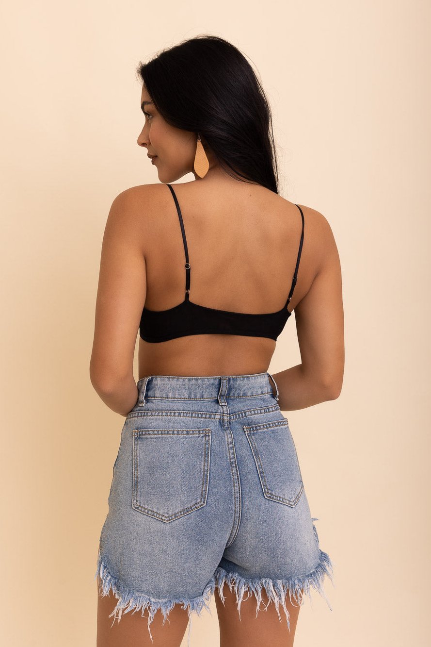 Sheer Mesh Basic Bralette - NeoKira Unlimited