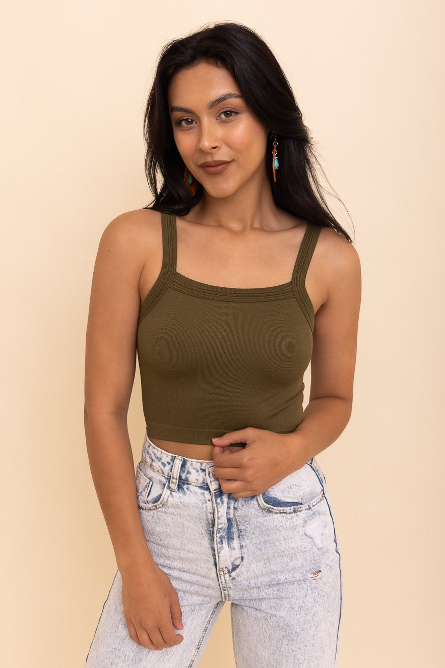 Sleek Comfort Seamless Brami Top - NeoKira Unlimited