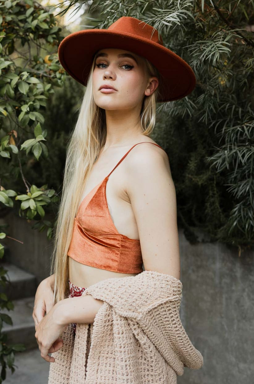 Sleek Velvet Longline Bralette - NeoKira Unlimited