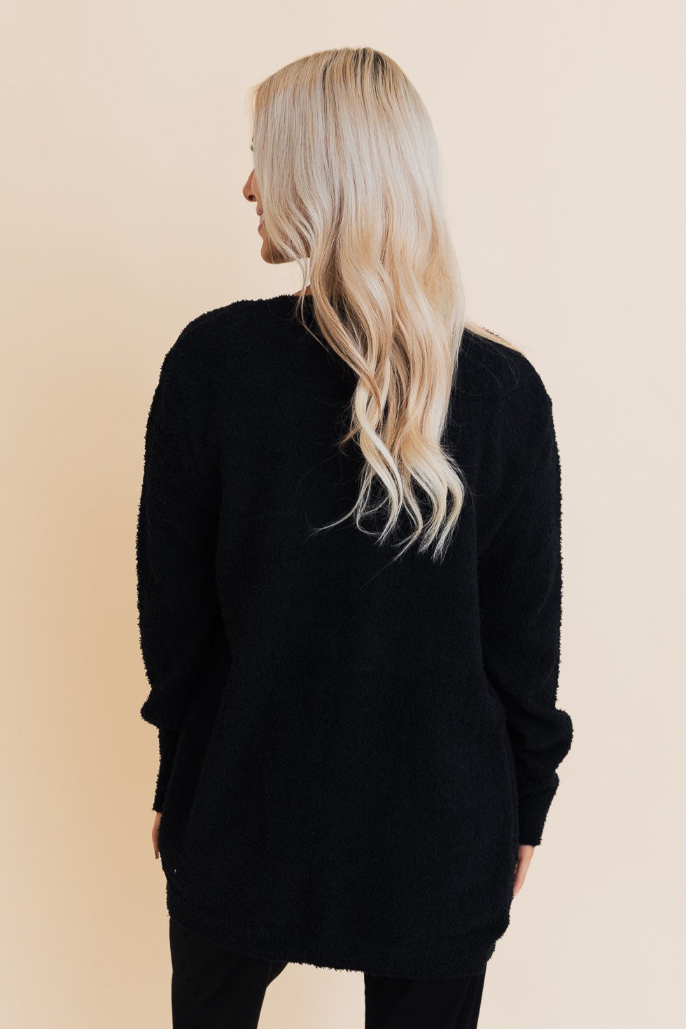 Snuggle Chic Boucle Bliss Cardigan - NeoKira Unlimited