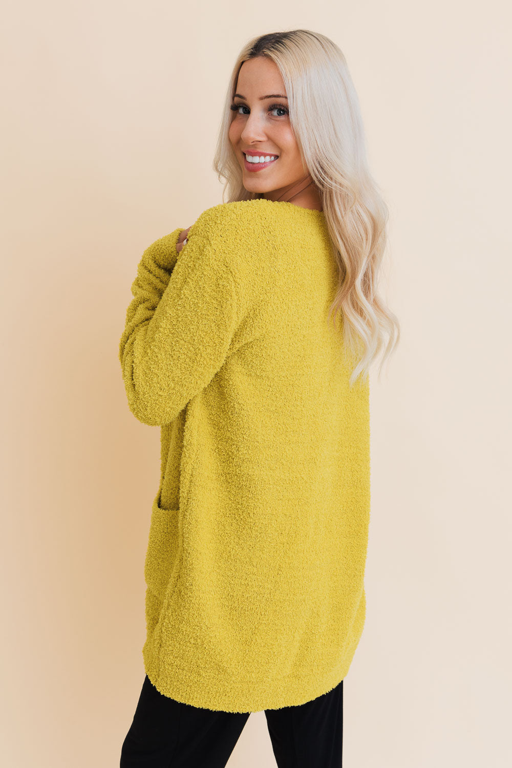 Snuggle Chic Boucle Bliss Cardigan - NeoKira Unlimited