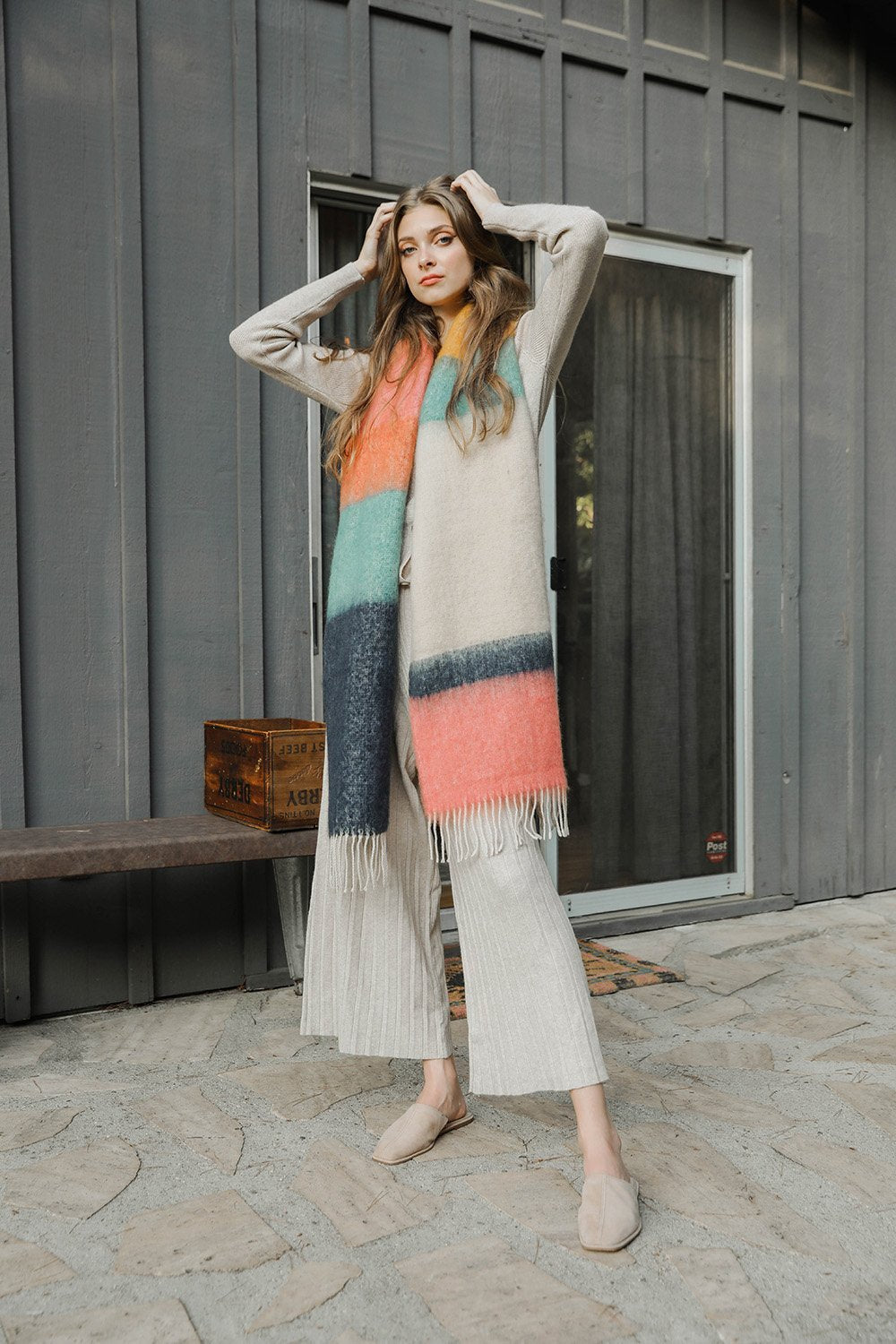 Soft Mohair Scarf - This Years Classic - NeoKira Unlimited
