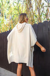 Modernized Hooded Poncho Ponchos Leto Collection   