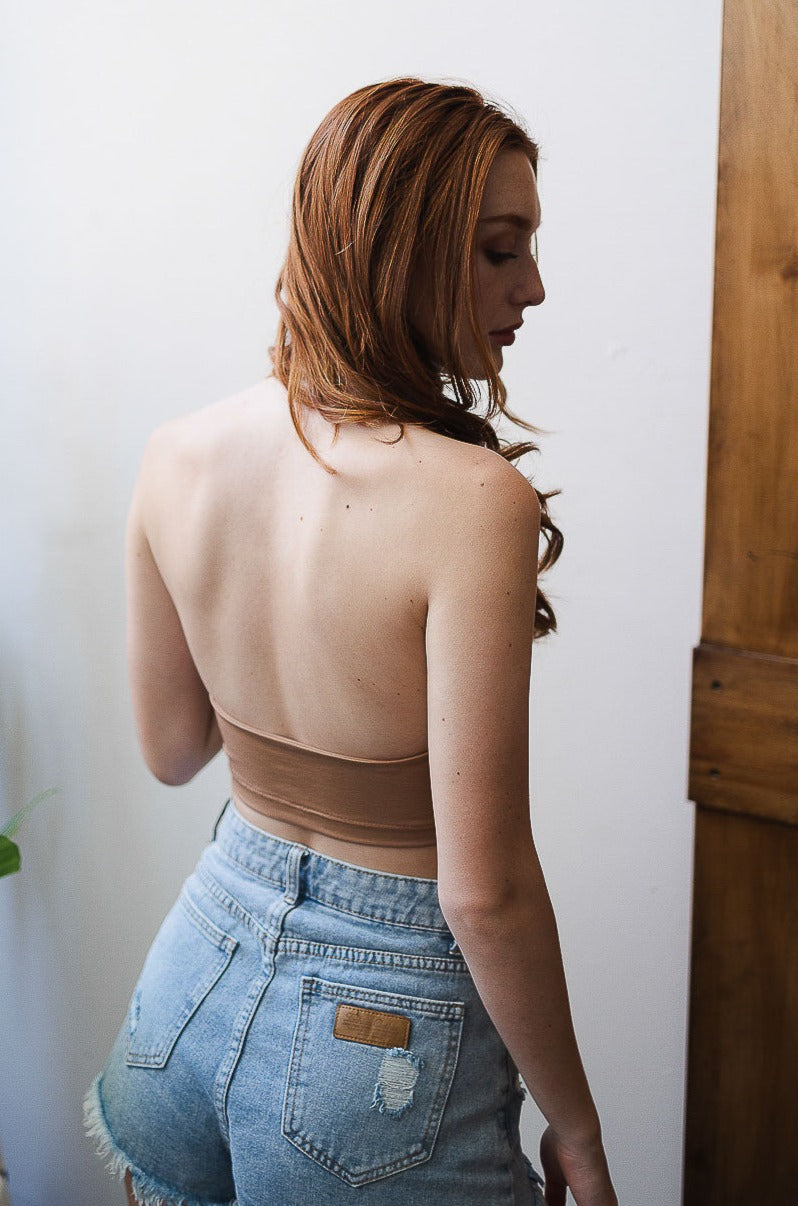 Solid Halter Bralette - NeoKira Unlimited