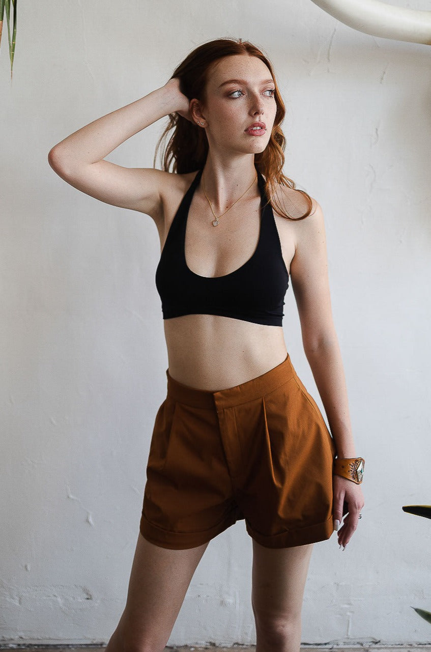 Solid Halter Bralette - NeoKira Unlimited