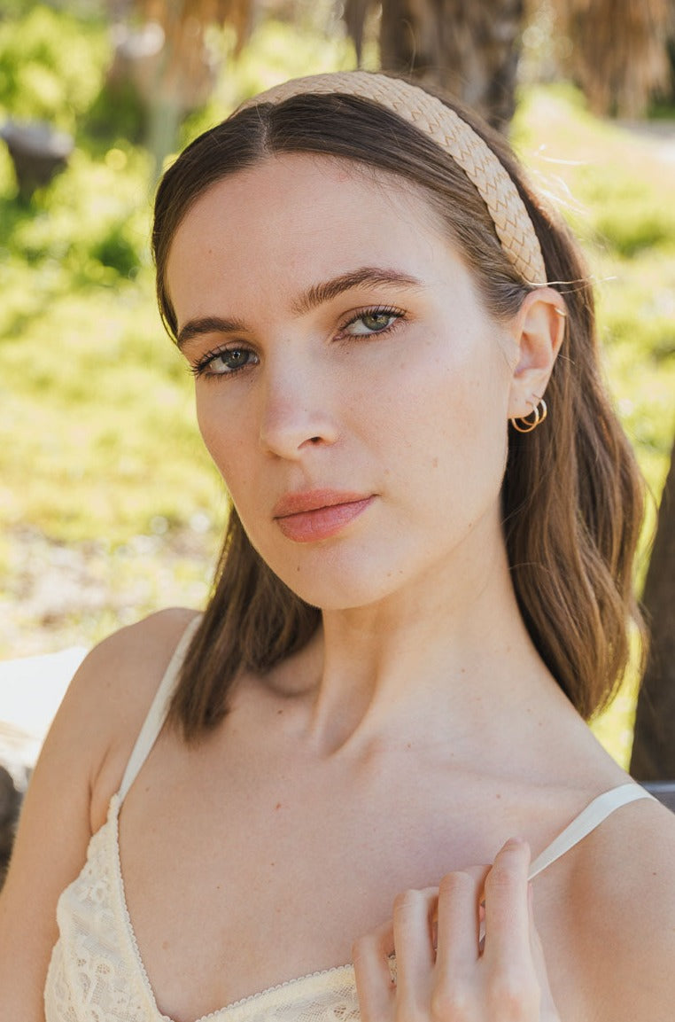 Solid Shade Woven Headband - NeoKira Unlimited