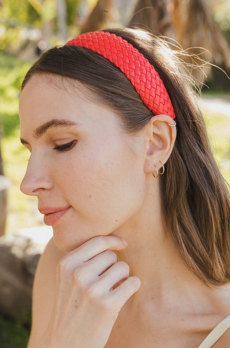 Solid Shade Woven Headband - NeoKira Unlimited
