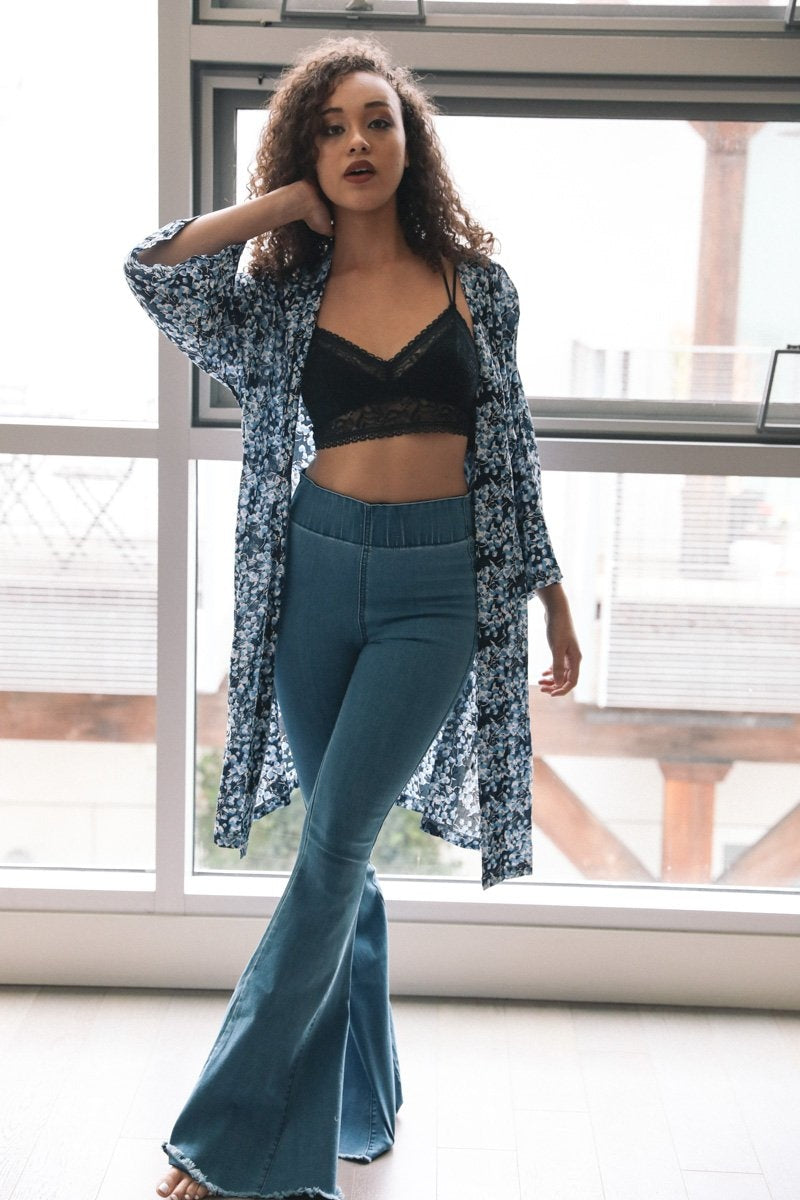 Strappy Back Geometric Lace Bralette - NeoKira Unlimited