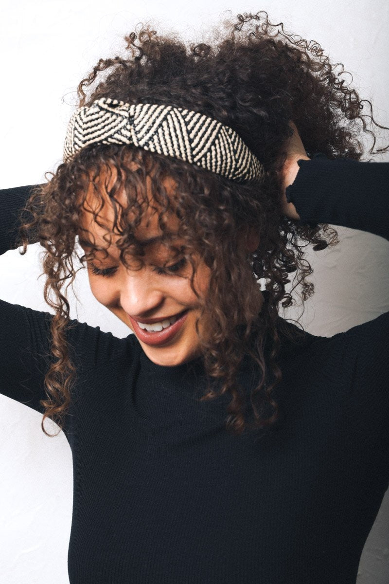 Straw Rattan Knotted Headband - NeoKira Unlimited