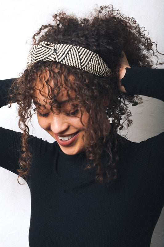 Straw Rattan Knotted Headband - NeoKira Unlimited