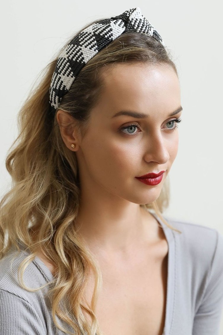 Straw Rattan Knotted Headband - NeoKira Unlimited