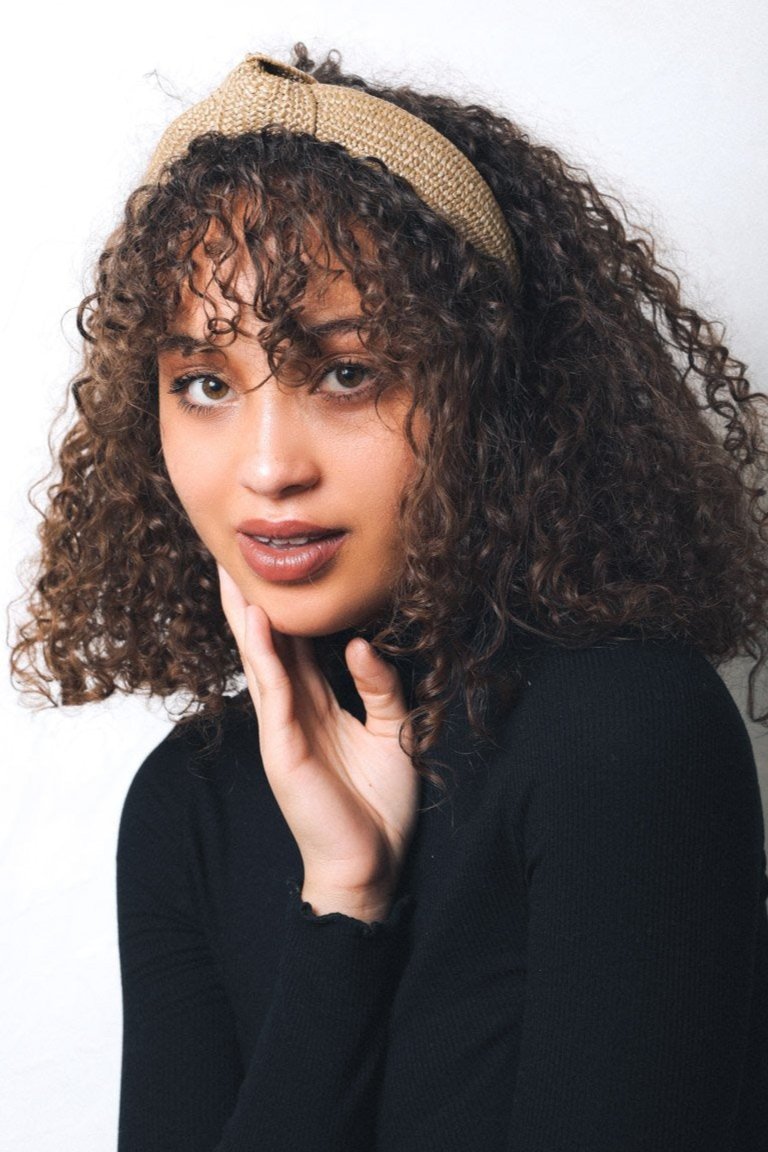 Straw Rattan Knotted Headband - NeoKira Unlimited