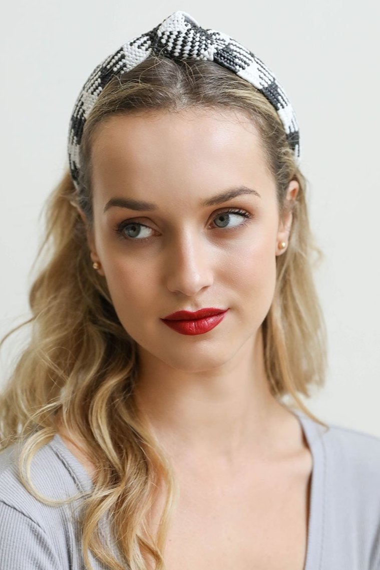 Straw Rattan Knotted Headband - NeoKira Unlimited