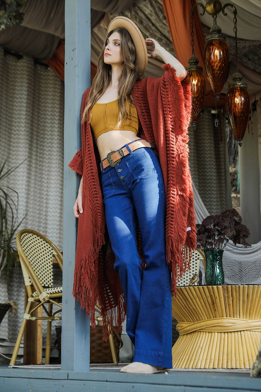 Suede Antique Western Buckle Belt - NeoKira Unlimited