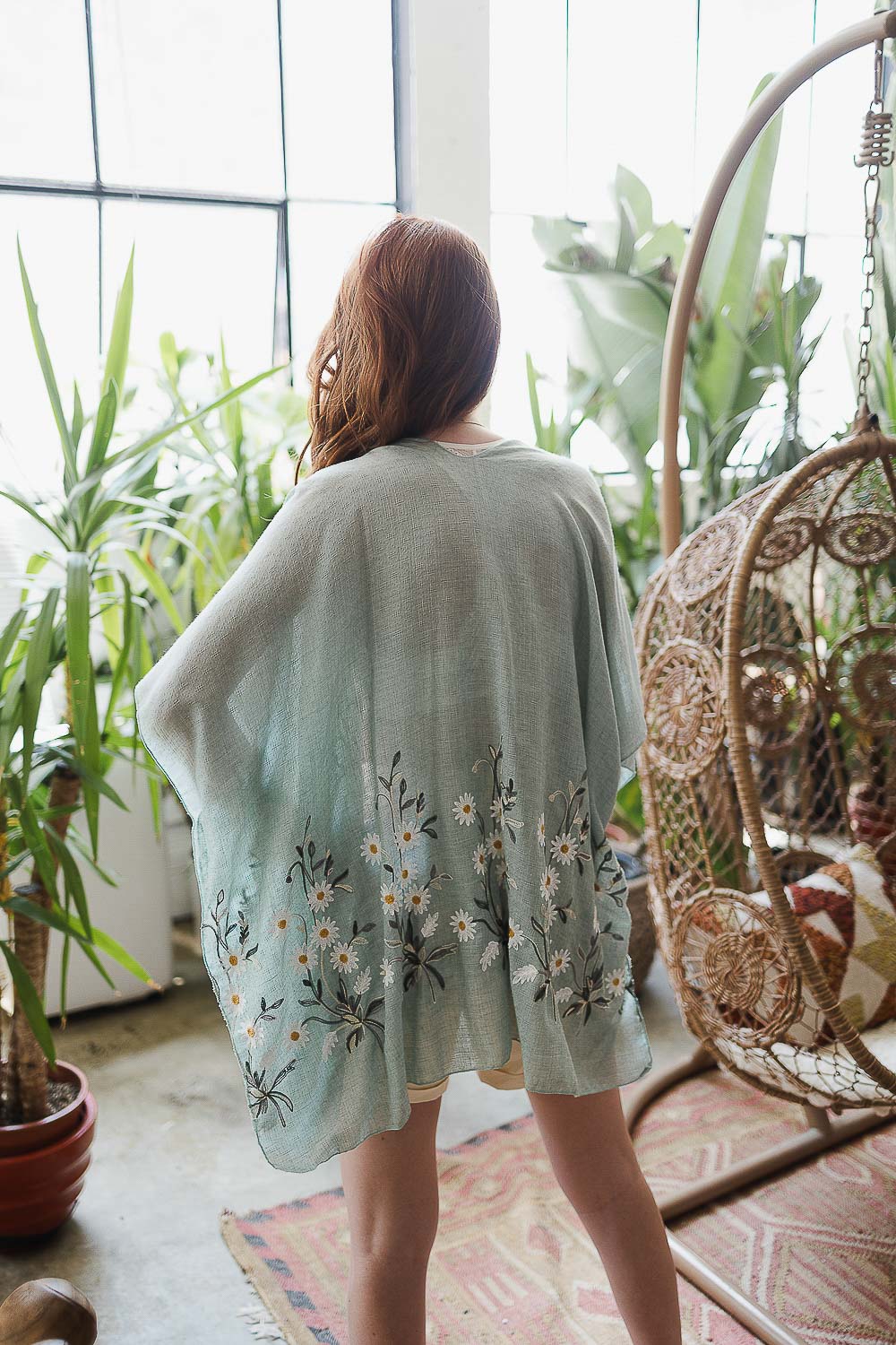 Summer Daisy Kimono