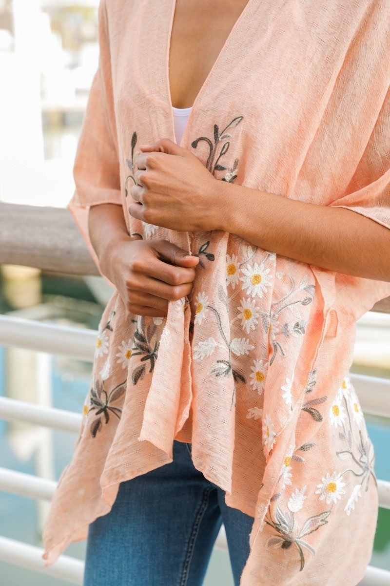 Summer Daisy Kimono