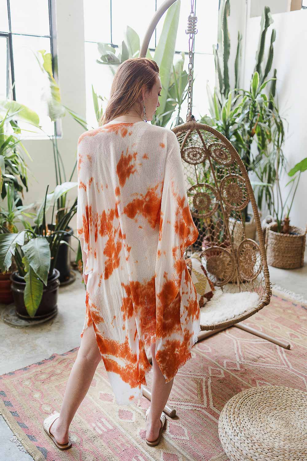 Summer Tie-Dye Kimono Kimono Leto Collection   