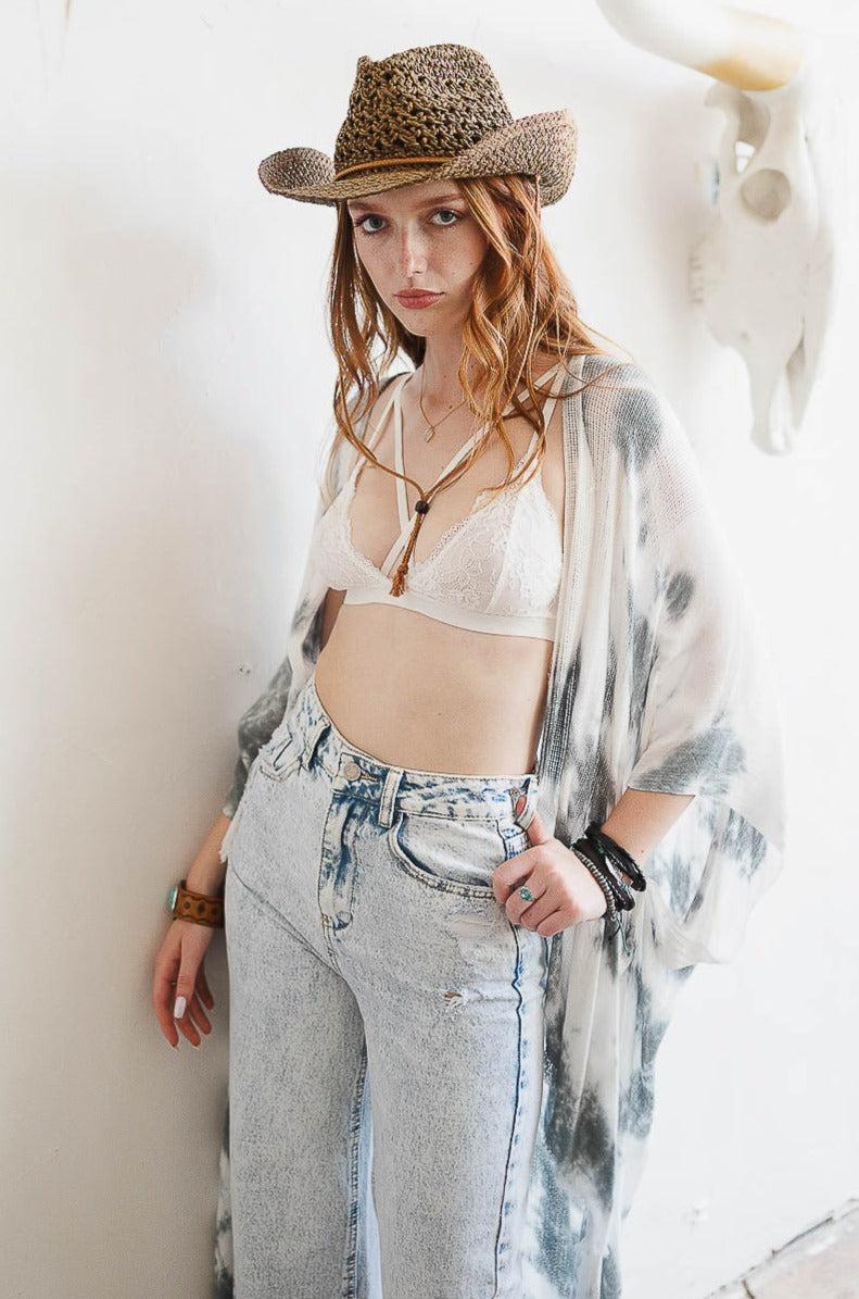 Summer Tie-Dye Kimono Kimono Leto Collection   