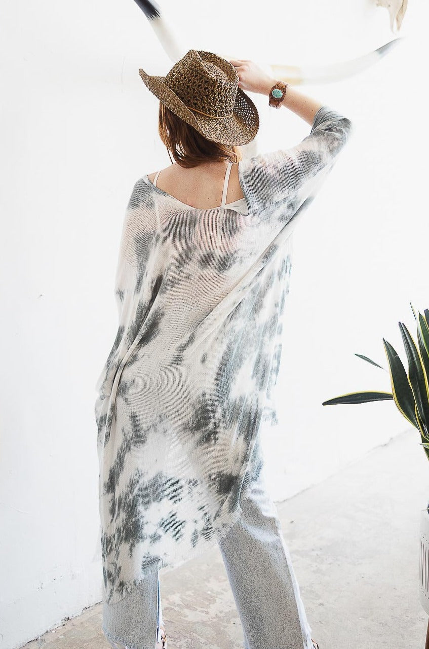 Summer Tie-Dye Kimono Kimono Leto Collection   