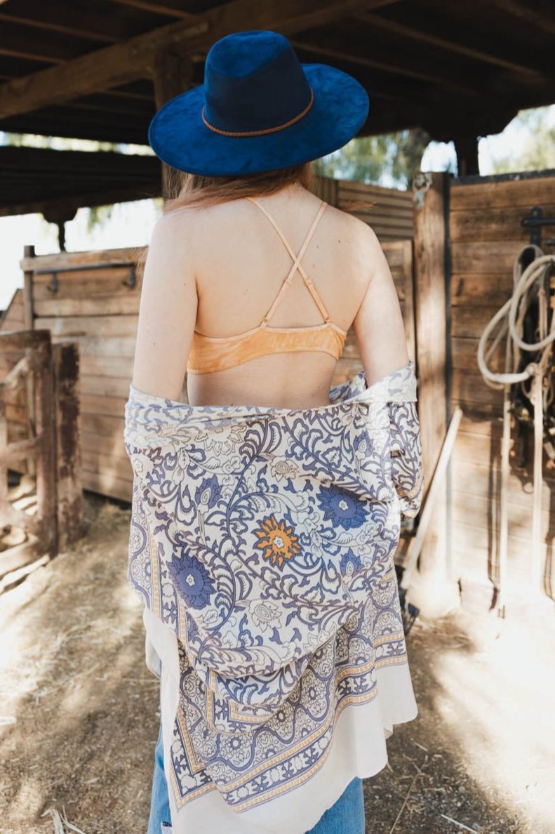 Summer Tie-Dye Triangle Style Bralette - NeoKira Unlimited