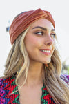 Twisted Velvet Headbands Headbands Leto Collection Camel  