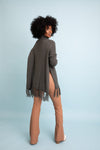 Sweater Weather Roll-Neck Poncho Ponchos Leto Collection   