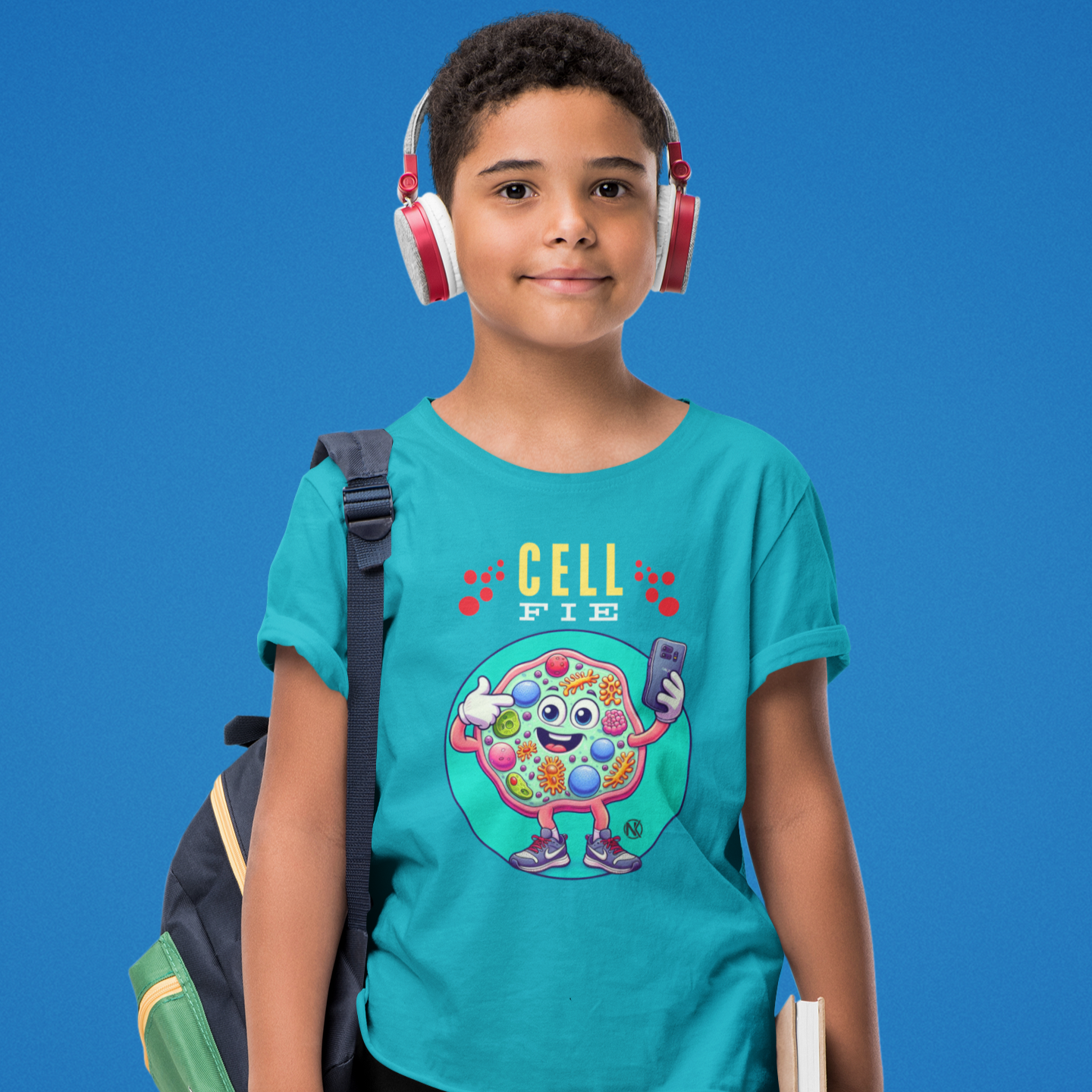 CELLFIE Kids Heavy Cotton™ Tee Kids clothes Printify   