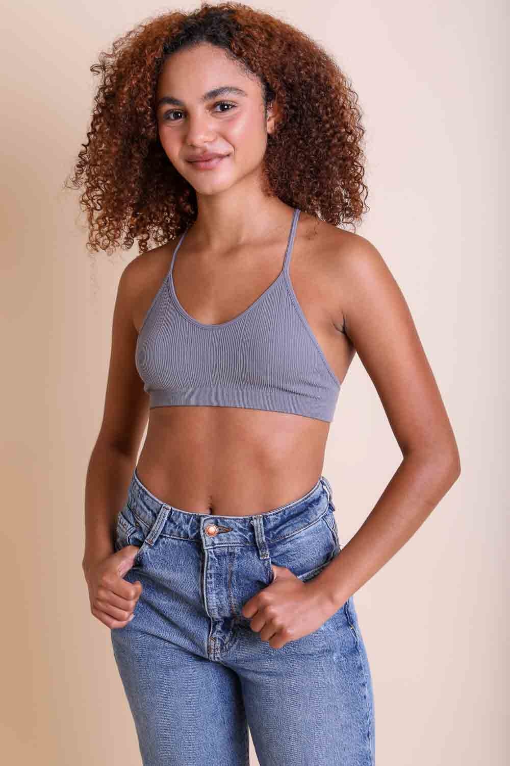 Tattoo Back Bralette – Embroidered Mesh Racerback Style - NeoKira Unlimited