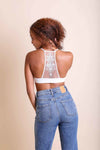 Tattoo Back Bralette XS/S / White