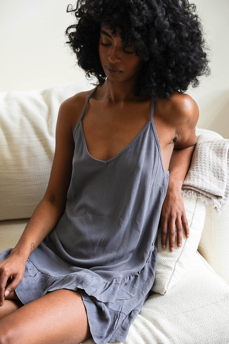 Tattoo Back Slip Dress - NeoKira Unlimited