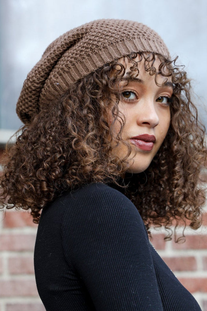 Textured Slouch Beanie - NeoKira Unlimited