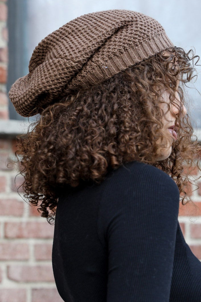 Textured Slouch Beanie - NeoKira Unlimited