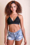 The Daisy Bralette Bralette Leto Collection Small Black 