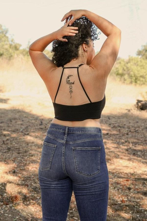 The Crescent Moon Dream Catcher Bralette 🌙 - NeoKira Unlimited