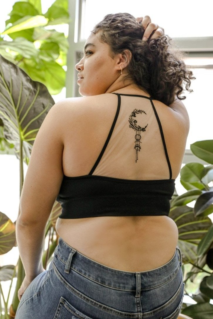 The Crescent Moon Dream Catcher Bralette 🌙 - NeoKira Unlimited