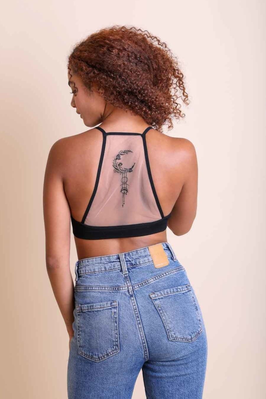 The Crescent Moon Dream Catcher Bralette 🌙 - NeoKira Unlimited