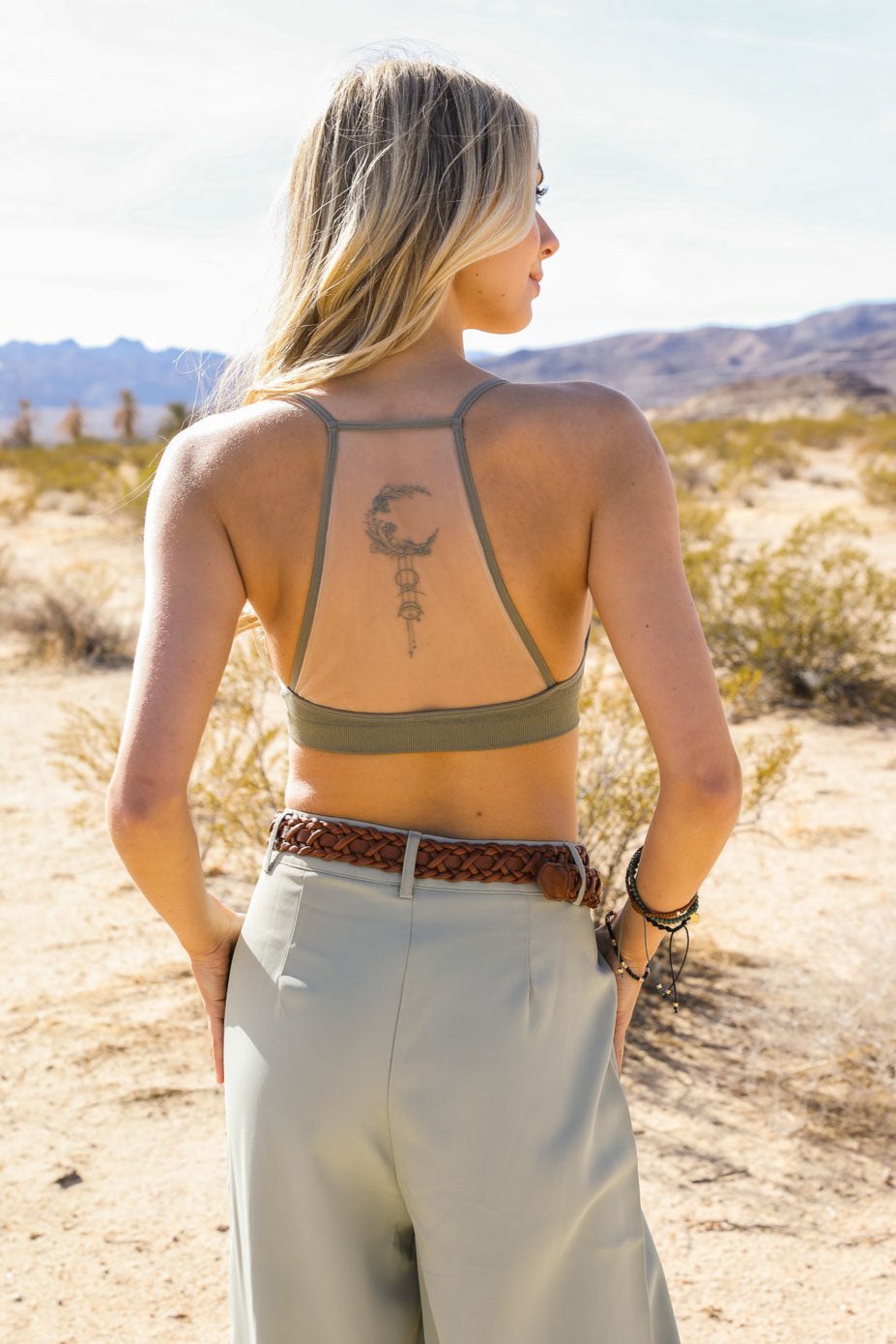 The Crescent Moon Dream Catcher Bralette - NeoKira Unlimited